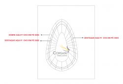 Cx  Cenário Tripla P/ Ovo de Colher ( 250 / 350 / 500 grs ) - CARTONAGEM 